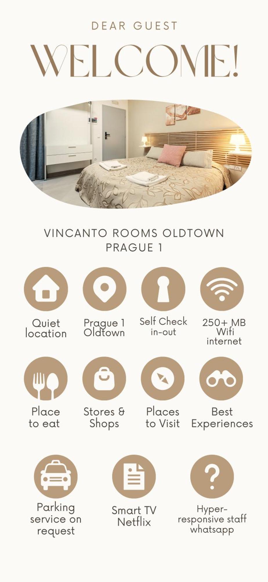 Vincanto Rooms Old Town Prag Dış mekan fotoğraf